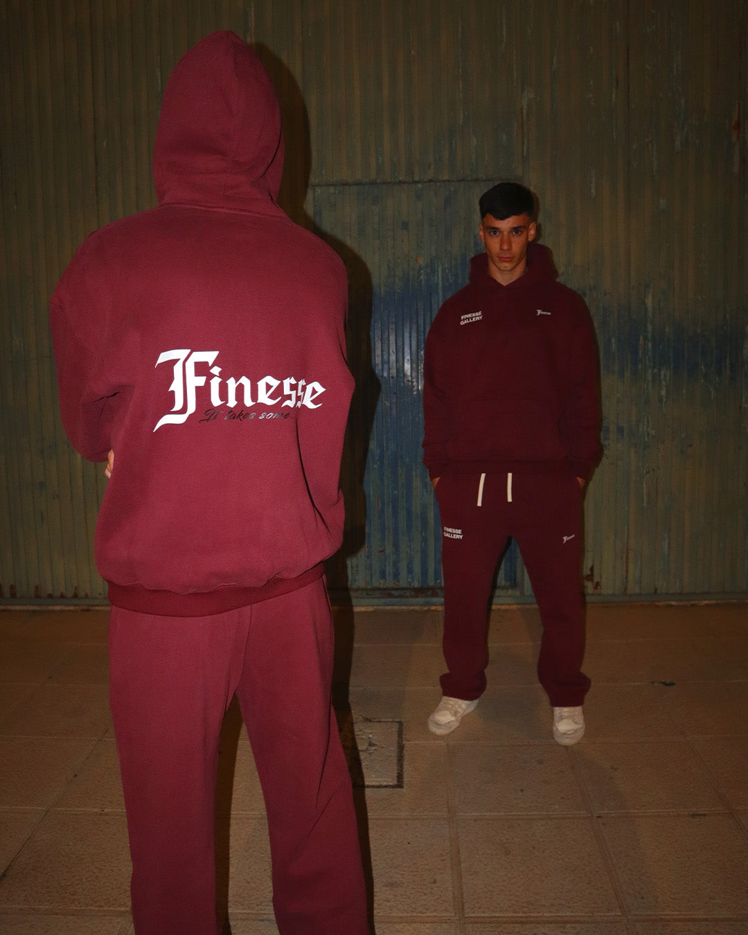 SUDADERA WINE (GRANATE)