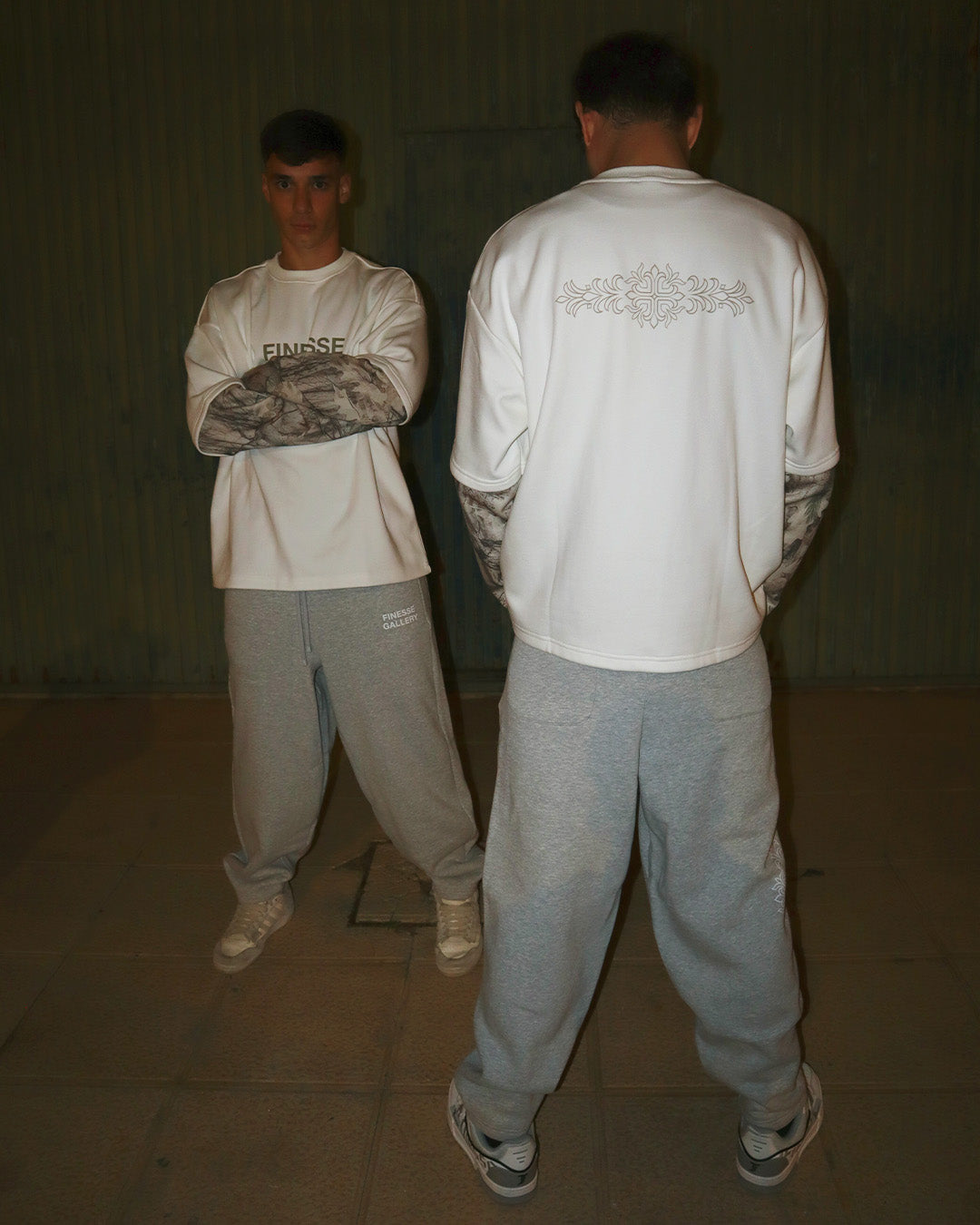 CREWNECK CAMO (BLANCO)