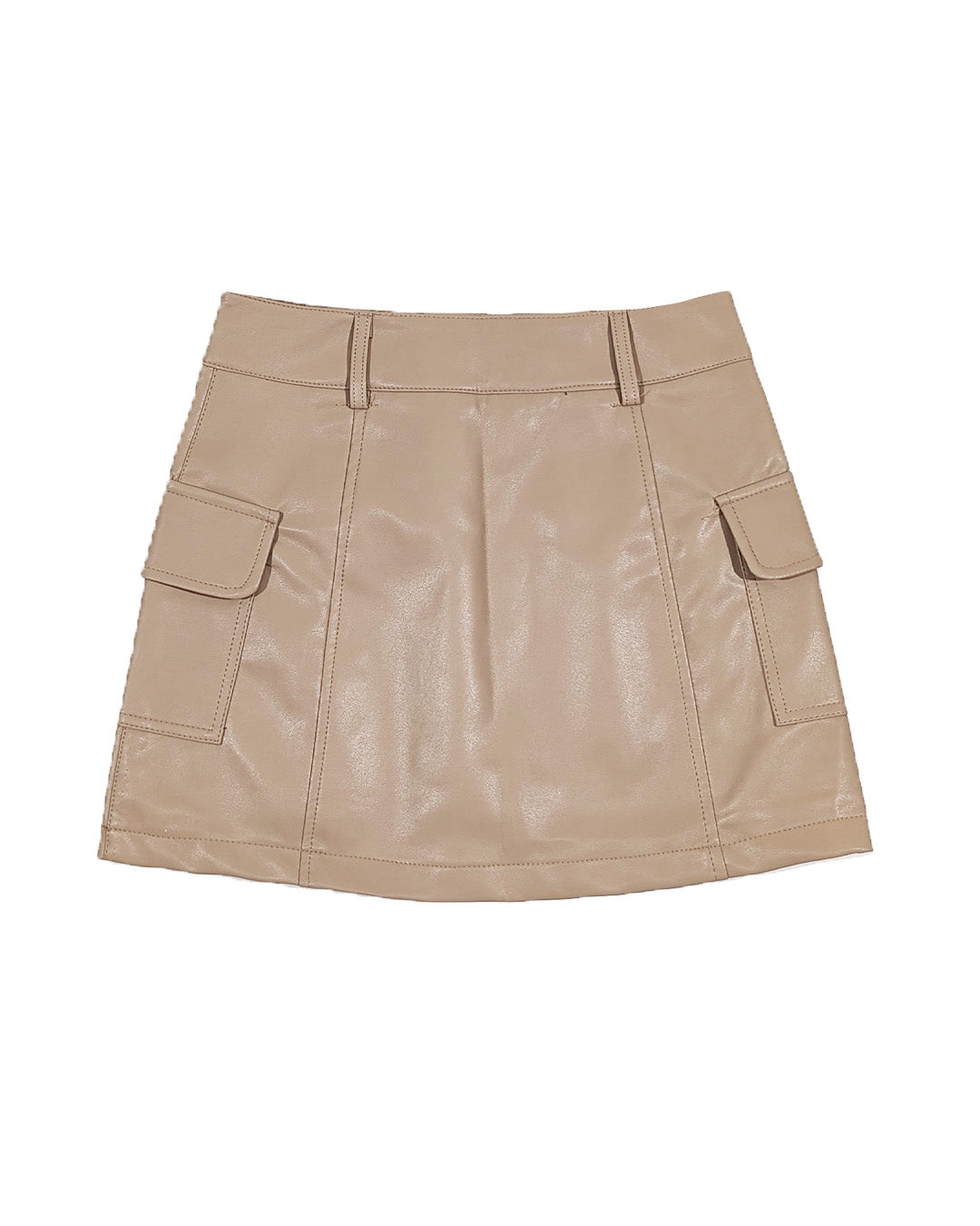 FALDA MINI BEIGE