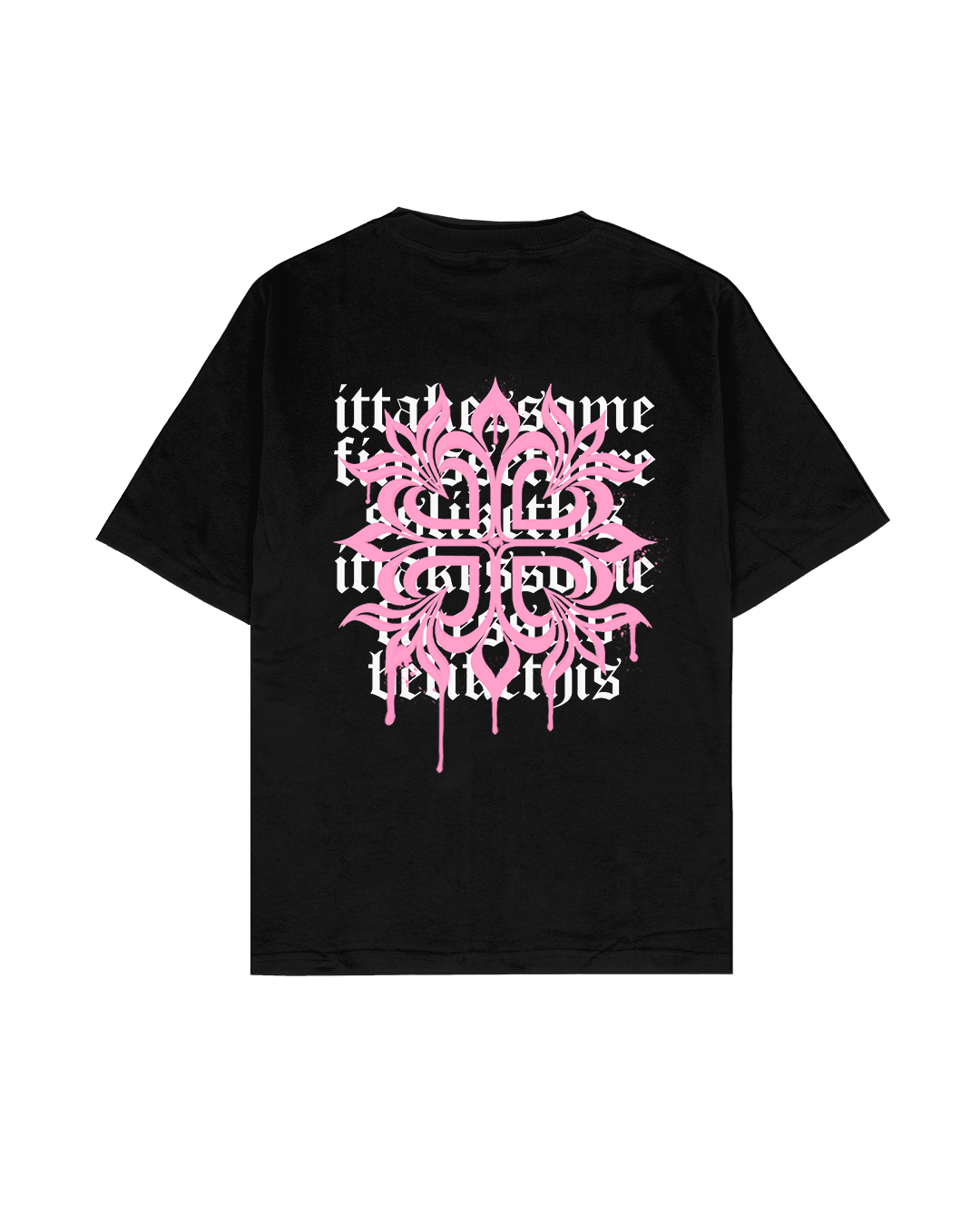 CAMISETA PINK BLACK