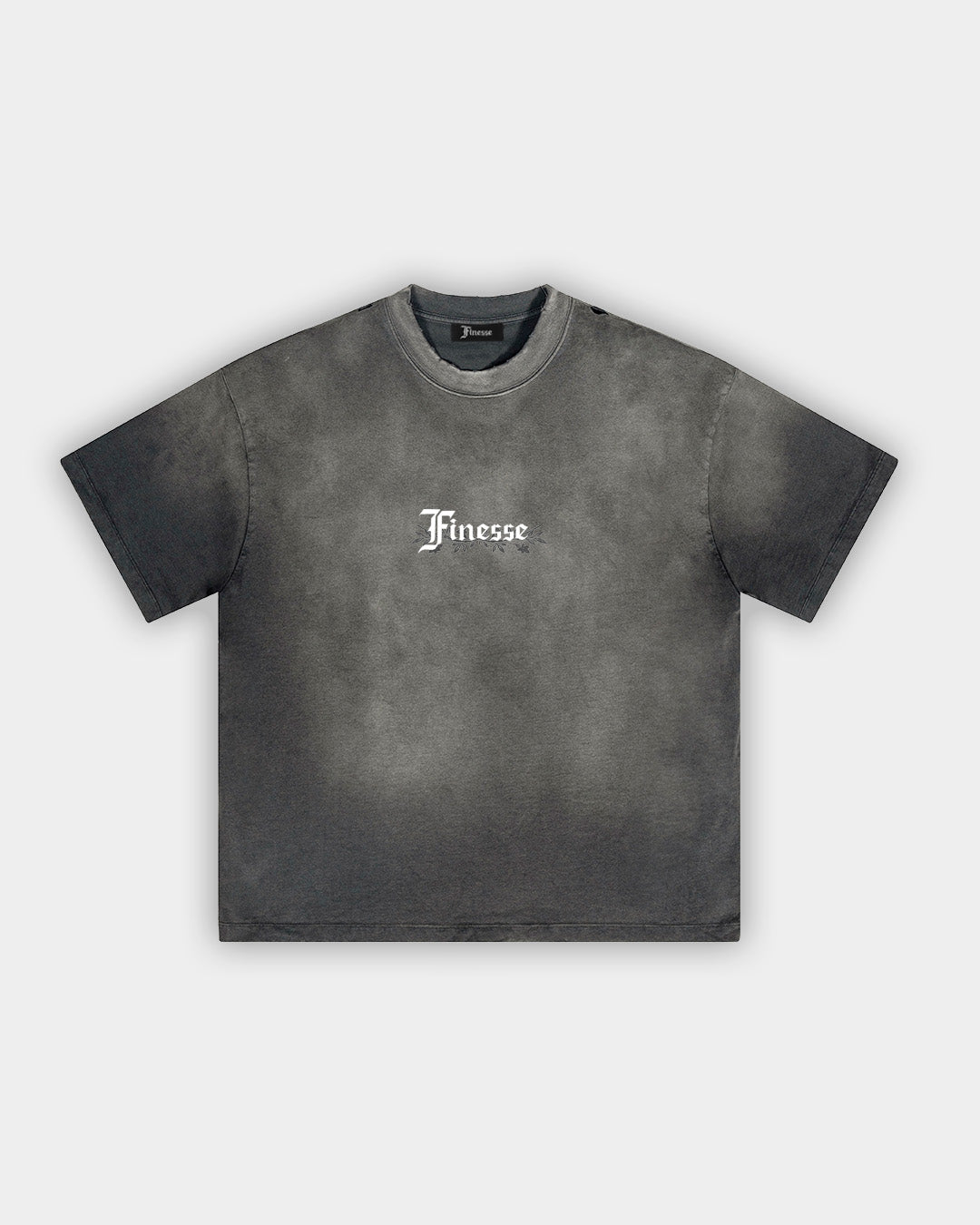 CAMISETA DESGASTADA OVERSIZE (NEGRA)