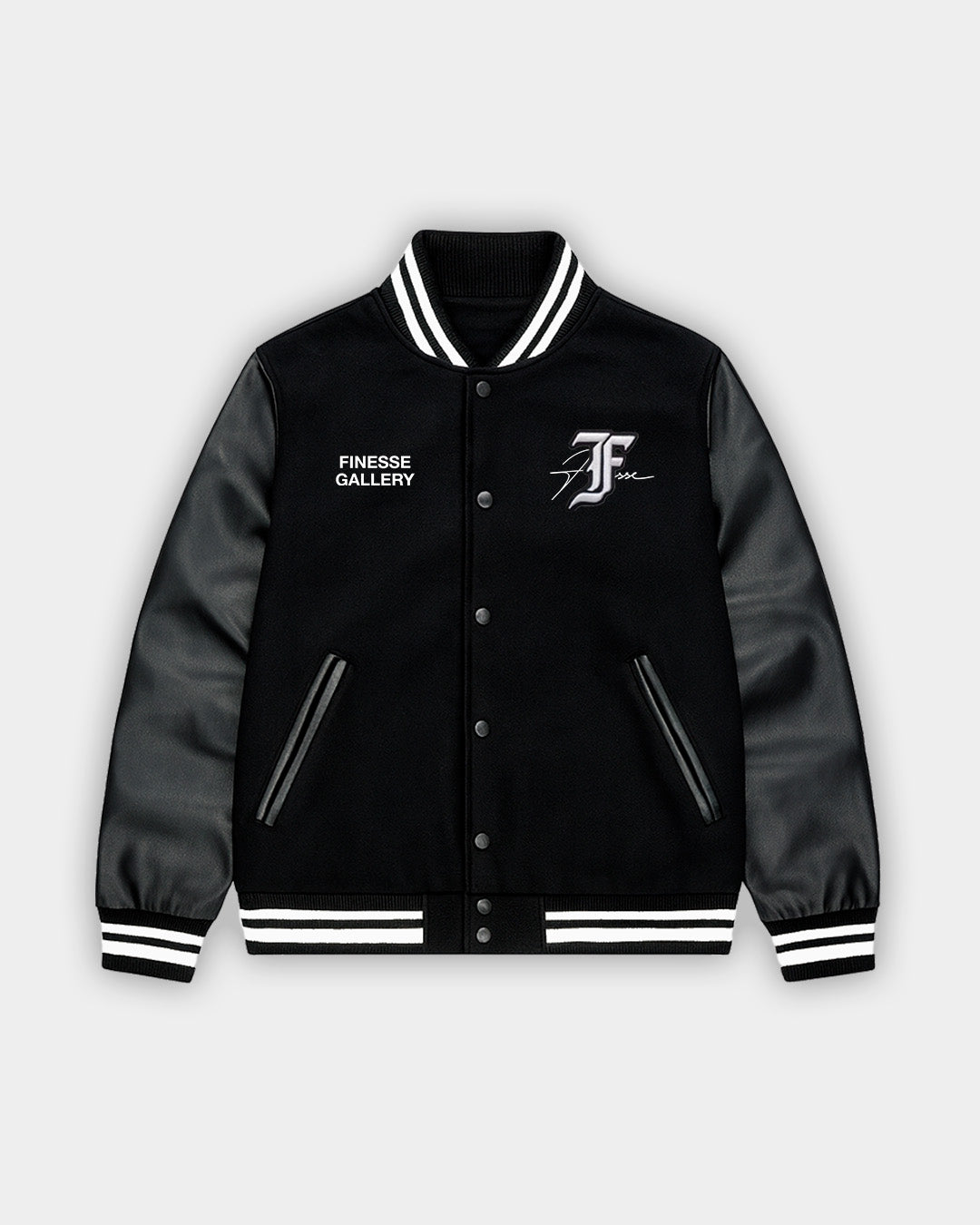 BOMBER FINESSER (NEGRO)