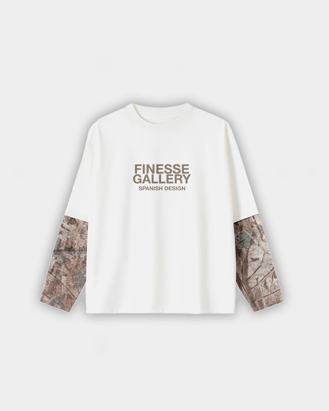 CREWNECK CAMO (BLANCO)