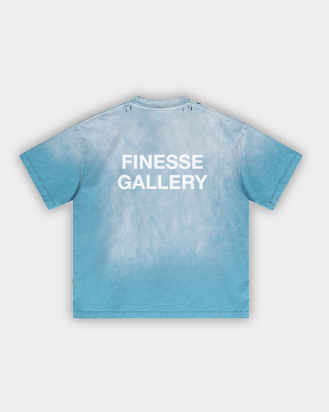 CAMISETA DESGASTADA OVERSIZE (AZUL)