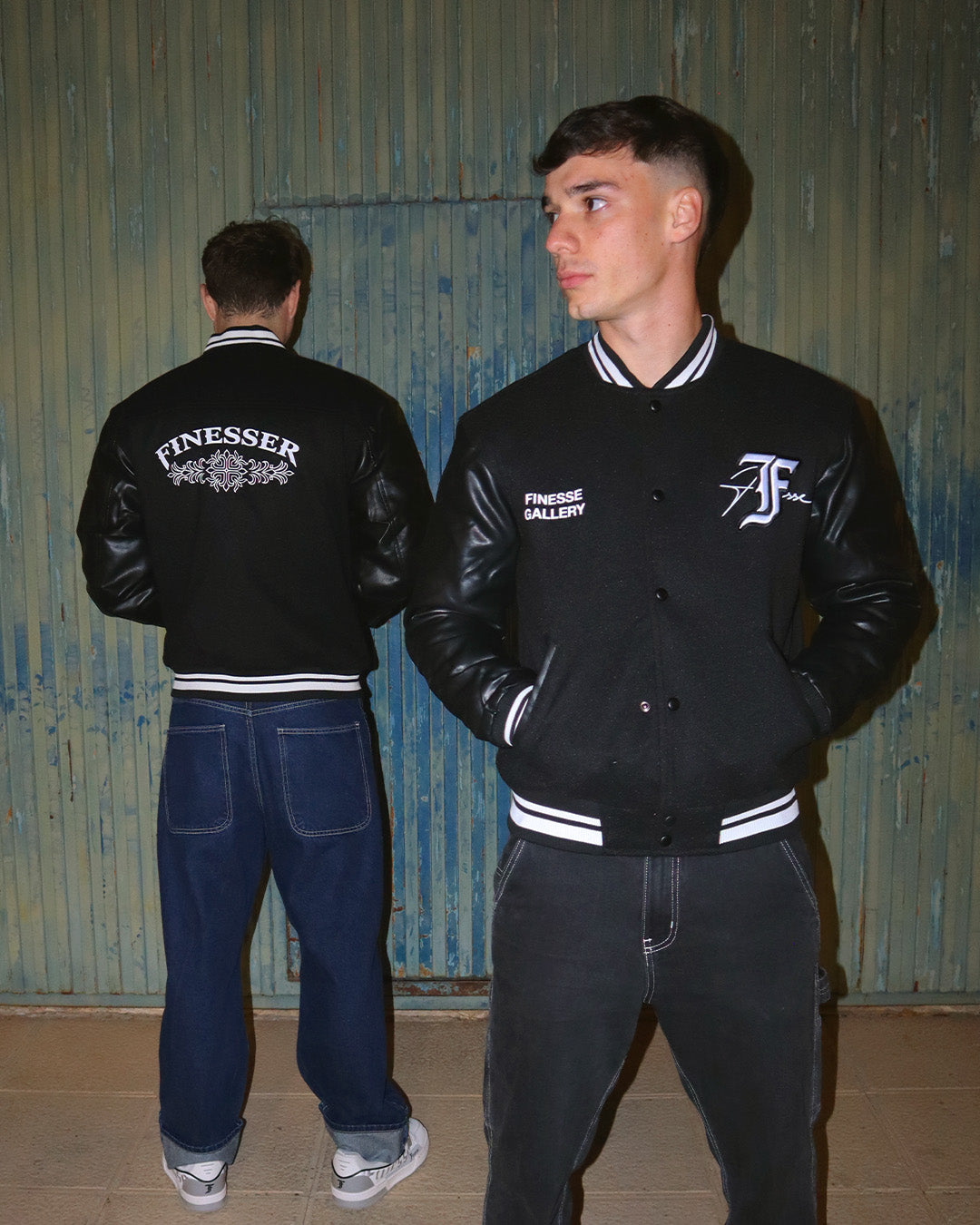 BOMBER FINESSER (NEGRO)