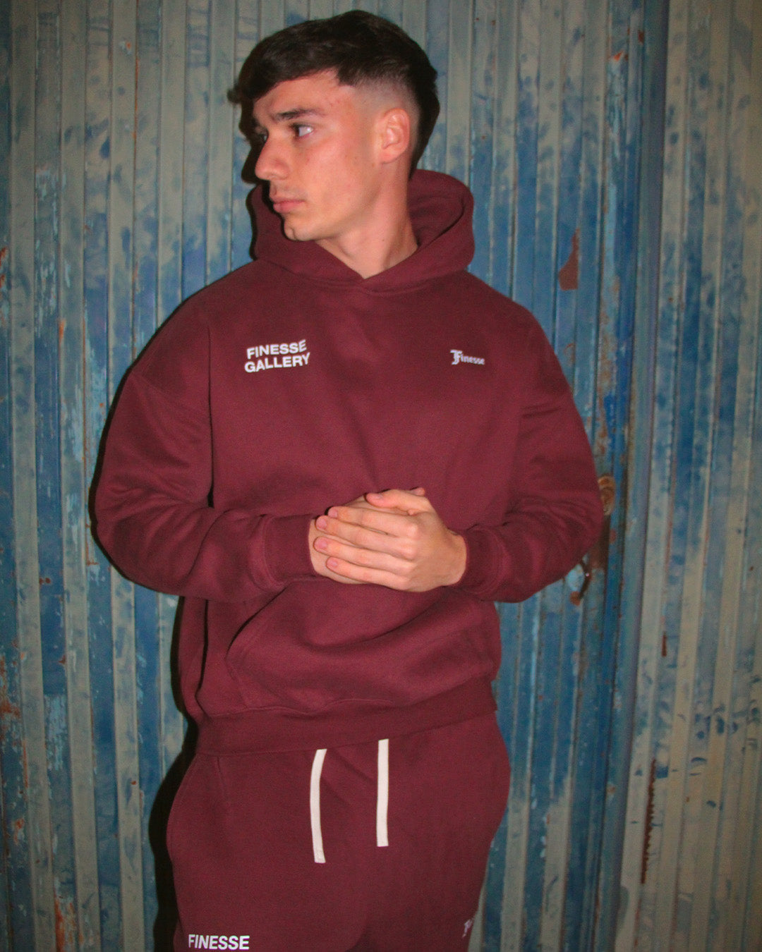 SUDADERA WINE (GRANATE)