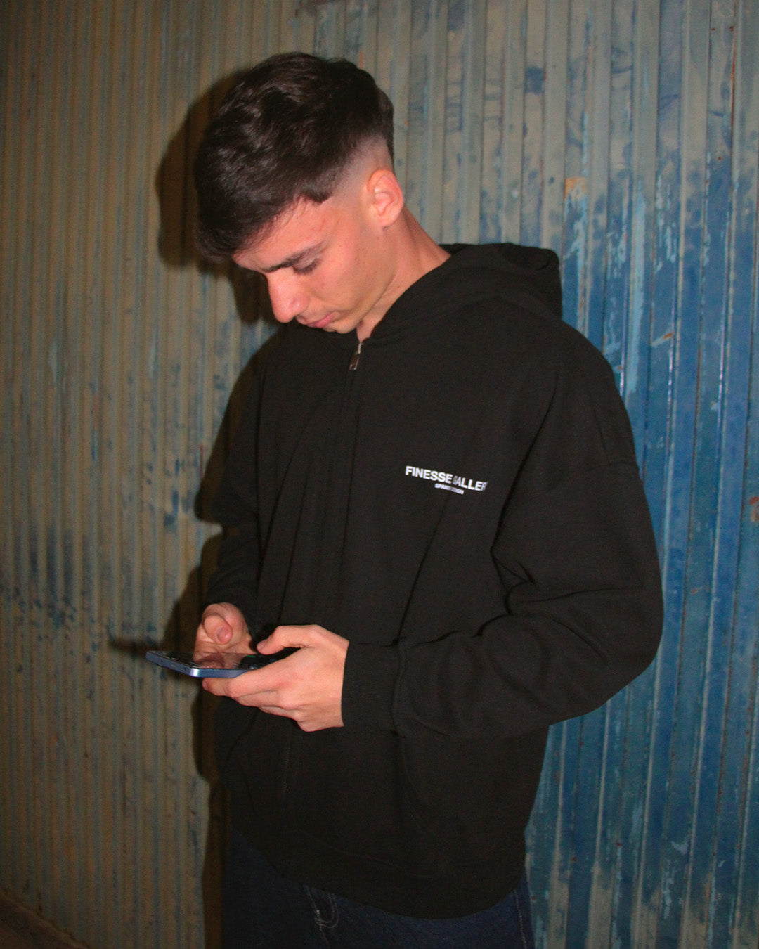 CHAQUETA FINESSE GALLERY (NEGRO)
